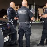 Los Angeles Police Department LAPD street takeover racing